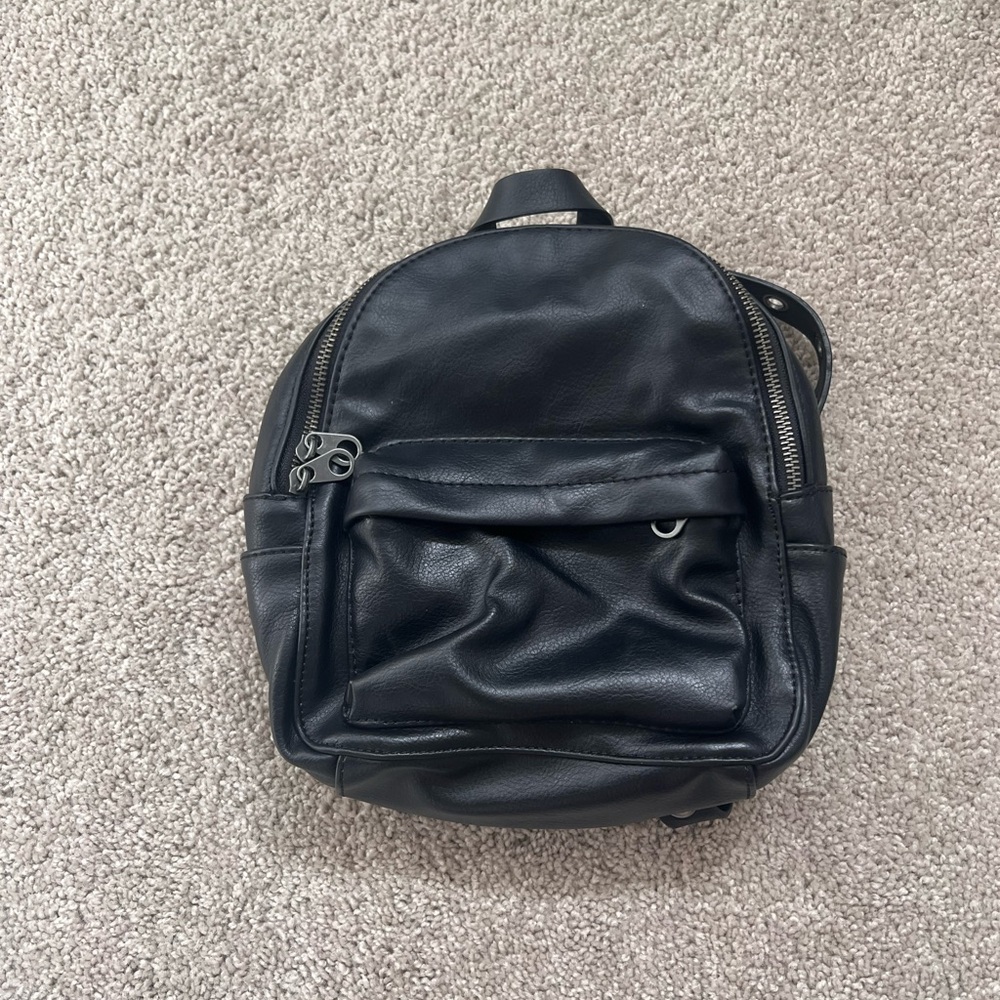 American Eagle Outfitters Black Mini Backpack